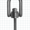 CARRLANE HEAVY-DUTY SUPER-COIL SWIVEL HOIST RING    CL-33716-SHR-CT