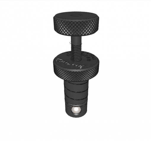 CARR LOCK CLAMP (KNURLED-HEAD SCREW)