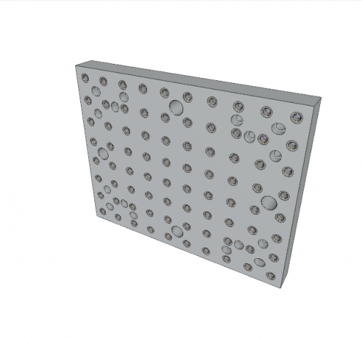 RECTANGULAR TOOLING PLATE (BLANK)