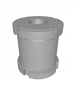 CAPTIVE CLAMPING PIN (WITH THREAD STOP)