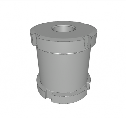 CAPTIVE CLAMPING PIN (WITH THREAD STOP)