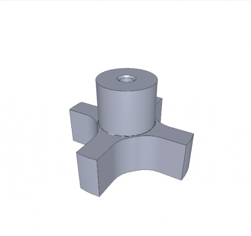 SWIVEL-WASHER HAND KNOB ASSEMBLY
