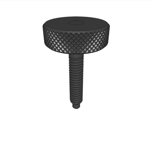 KNURLED-HEAD SCREW