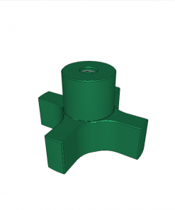 HAND KNOB EXTRUDED ALUMINUM