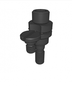 CAPTIVE LOCATING SCREW ASSEMBLY