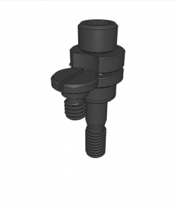 CAPTIVE LOCATING SCREW ASSEMBLY
