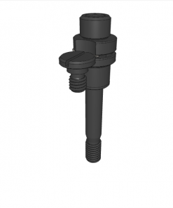 Captive Locating Screws with Hand Knob