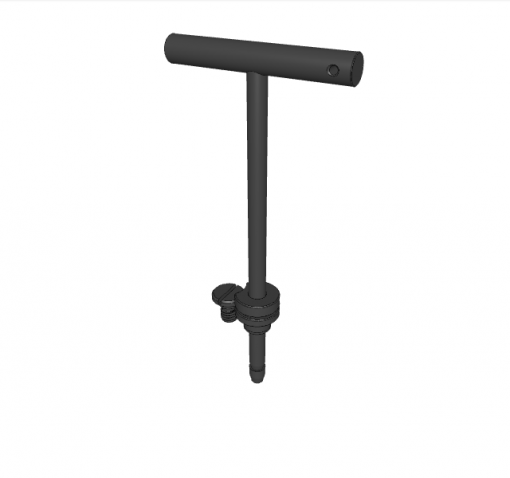 LOCKING T PIN ASSEMBLY