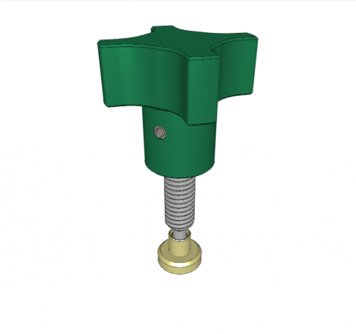 EXTRUDED KNOB SHOE ASSEMBLY