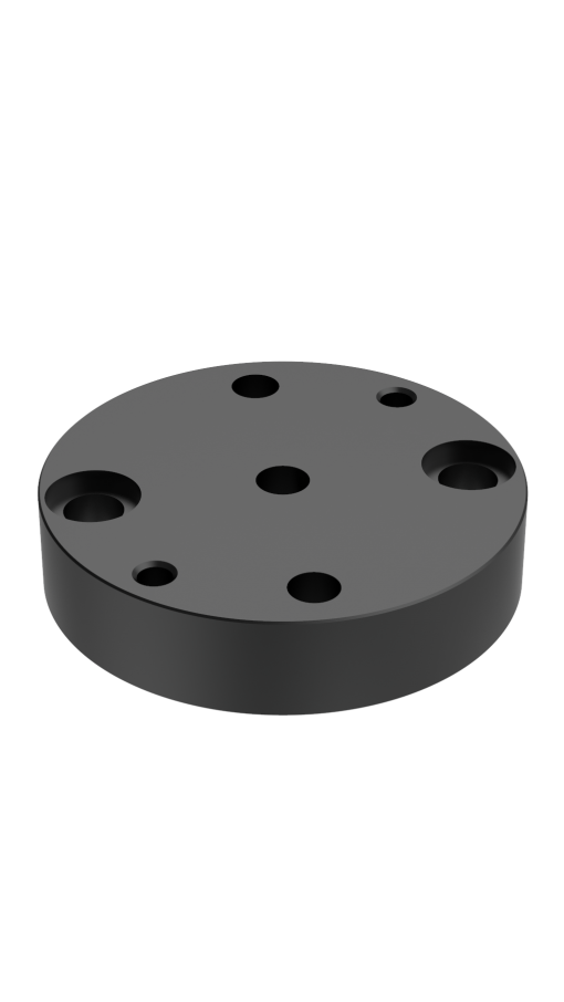 HAND KNOB EXTRUDED ALUMINUM