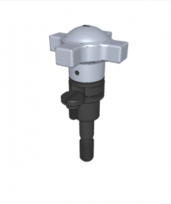 CAPTIVE LOCATING SCREW WITH HAND KNOB