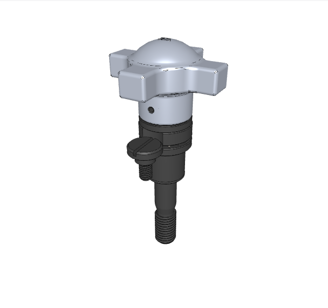 CAPTIVE LOCATING SCREW WITH HAND KNOB