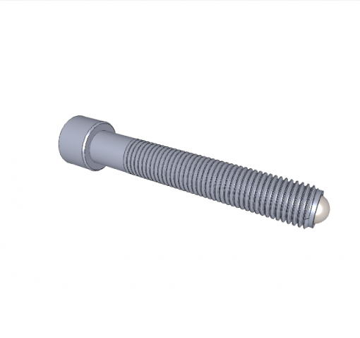 BALL-END THRUST SCREW