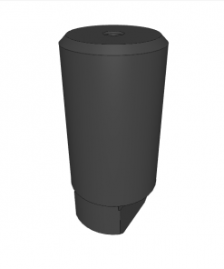 METRIC HAND KNOB EXTRUDED ASSEMBLY