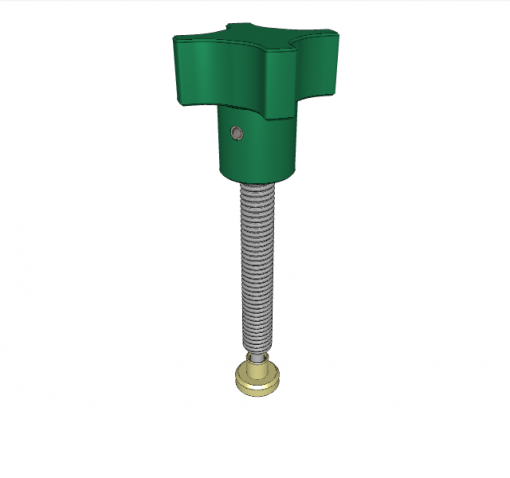 EXTRUDED KNOB SHOE ASSEMBLY