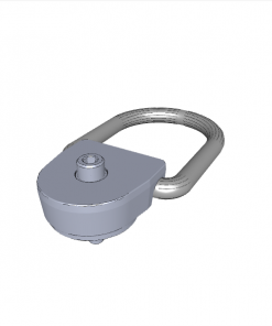 HEAVY-DUTY SIDE-PULL HOIST RING (D-RING TYPE)