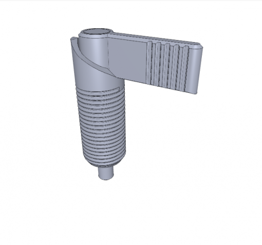 HAND-RETRACTABLE PLUNGER