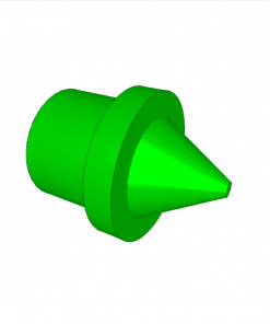 METRIC HAND KNOB EXTRUDED ASSEMBLY