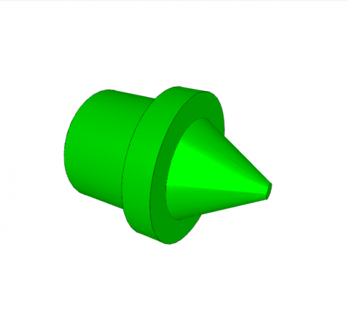 METRIC HAND KNOB EXTRUDED ASSEMBLY