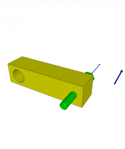 CLAMPING ARM 60 mm FOR 1876-303/-403