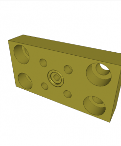 FLANGE FOR 1X74-XXX 7 bar