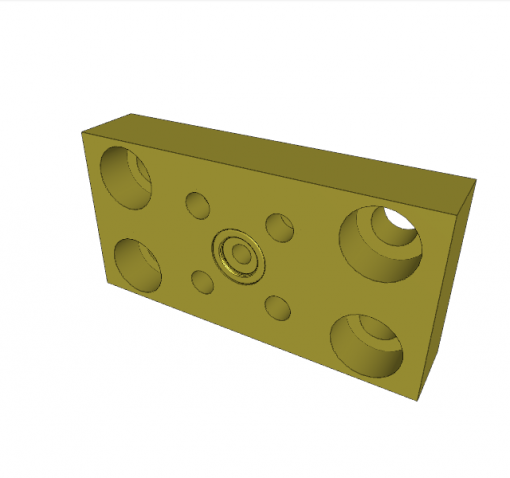 FLANGE FOR 1X74-XXX 7 bar