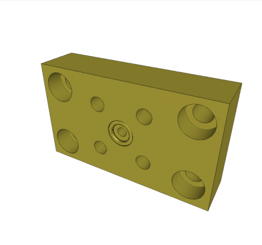 FLANGE FOR 1X75-XXX 7 bar