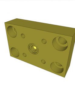 FLANGE FOR 1X76-XXX 7 bar