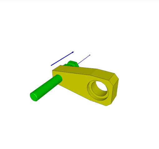 CLAMPING STRAP ASSY FOR 1885-XX1, 500 bar
