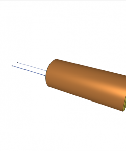 UNIVERSAL CYLINDER, D.A., M75 x 1.5, ? 50/32 mm, 25 mm STROKE, r = 4 mm, 500 bar