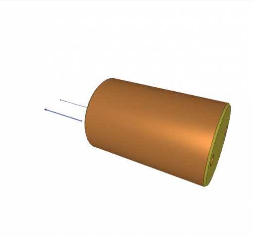 LOW-BLOCK CLAMPING CYLINDER ? 16 x 8 mm STROKE, 500 bar