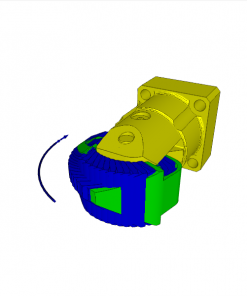 COMPACT CLAMP, SIZE 4, 10.5 kN, MANIFOLD MOUNT, W/ COVER, W/ SHORT CL. LEVER, W/O POS. MON., 250 bar