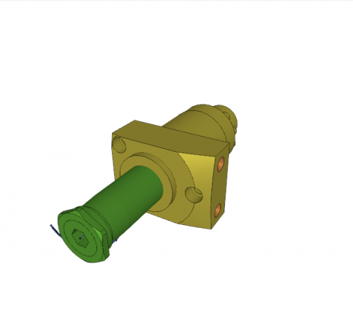 SWING CLAMP, CCW, W/ POS. MON., MW