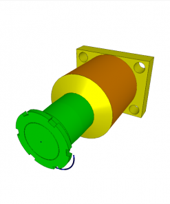 SWING CLAMP, D.A., 90? CW, CL. STROKE 11, SW. STROKE 9 mm, W/ OVERLOAD PROTECT., 500 bar