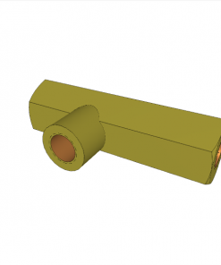 CHECK VALVE, PILOT OPERATED, Max. 50 l/min, MANIFOLD-MOUNTING TYPE, 500 bar