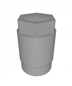 HYDRAULIC FITTING UNION, 37-DEGREE FLARE