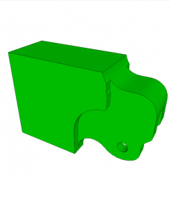 LONG CL. LEVER(BLANK) FOR 1803-X3XX 32 x 44.5 x 77.5 mm, REPLACEMENT FOR 3548-683