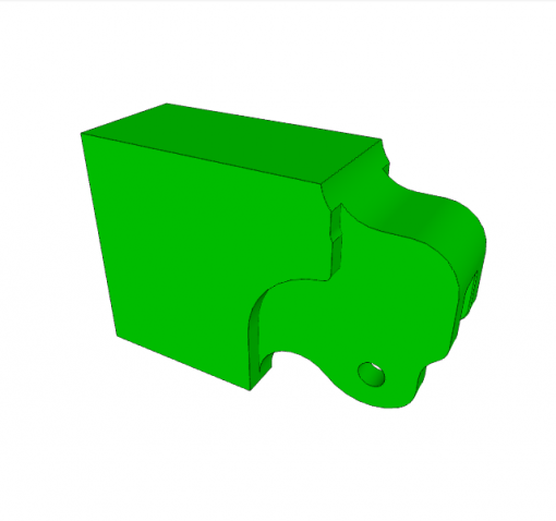 LONG CL. LEVER(BLANK) FOR 1803-X3XX 32 x 44.5 x 77.5 mm, REPLACEMENT FOR 3548-683