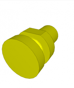 CONTACT BOLT W/ COUPLING PIN, M20 x 56 mm, 350 bar