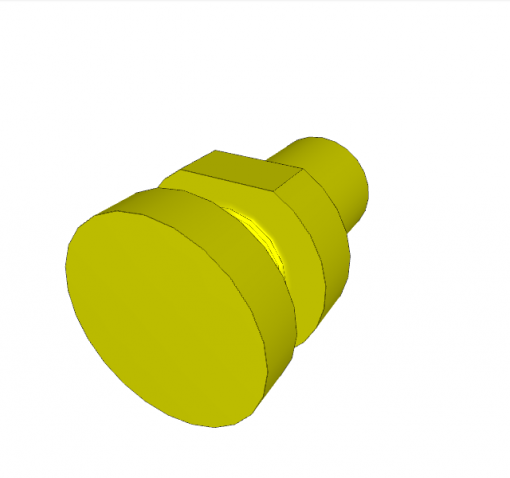 CONTACT BOLT W/ COUPLING PIN, M20 x 56 mm, 350 bar