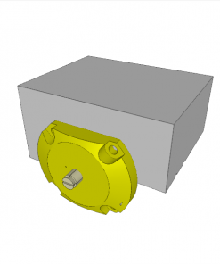 BORE CLAMP, D.A., BLOCK TYPE, SIZE 2, ? 11.8 - 12.7 mm, W/O CENTRING FUNCTION, 250 bar