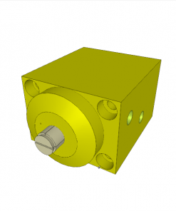 BORE CLAMP, D.A., BLOCK TYPE, SIZE 2, ? 16.8 - 17.7 mm, W/O CENTERING FUNCTION, 250 bar