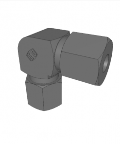 HYDRAULIC FITTING TEE, COMPRESSION TYPE