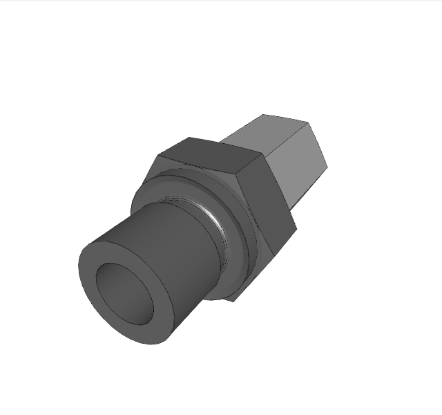 HYDRAULIC FITTING PORT FITTING, 37-DEGREE FLARE | Censa Industrial