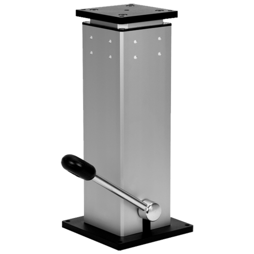 Lift. mod. shop-floor, 300 mm strk 2000 N, electrical operation, suitable  for synchronization, 150 x 150 x 520 mm height battery operated.
