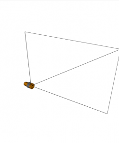 COUPLER, VITON, CODED WHITE PP, 500 bar