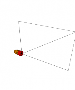 NIPPLE, VITON, CODED YELLOW PP, 500 bar