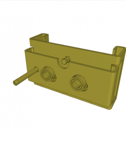 FEMALE DISCONNECT DOUBLE COUPLER REPLACES CLR-9425-101-PDA