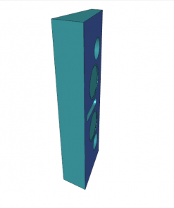 QIS BASE JAW W/ PERM MAG, 160 mm