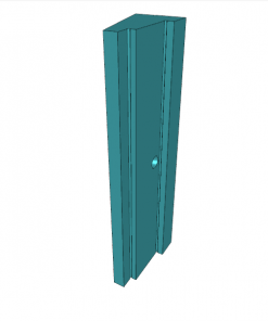 QIS INSERT PRISMATIC FOR JAW WIDTH 125 mm